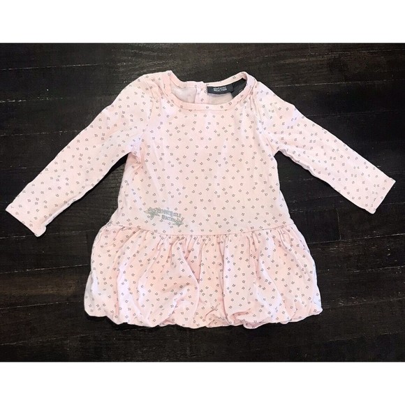Kenneth Cole REACTION Girls Pink Gray Long Sleeve Shirt 3T Toddler Stars - Picture 1 of 4